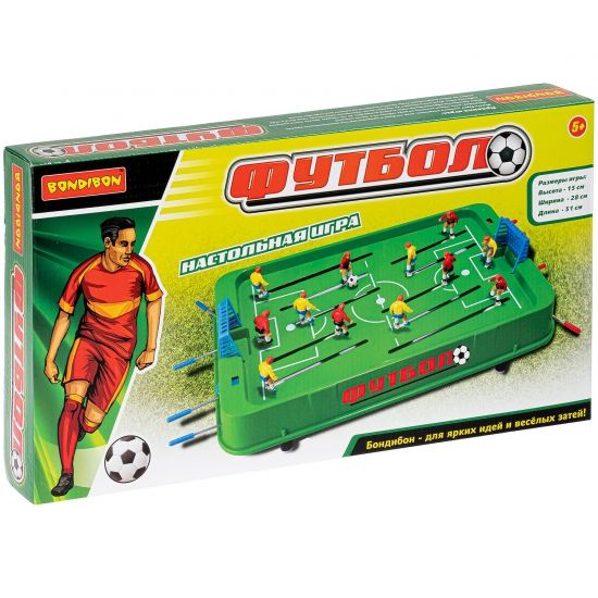 Настольная игра "ФУТБОЛ" 54x29x6 см Bondibon - BONDIBON