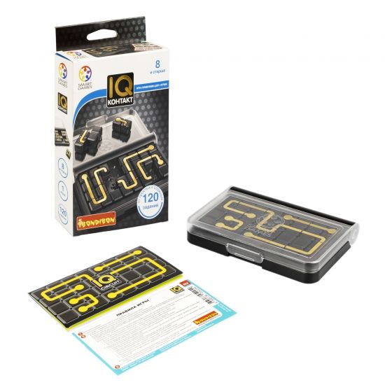 Логическая настольная игра "IQ-КОНТАКТ" Smart Games Bondibon - BONDIBON