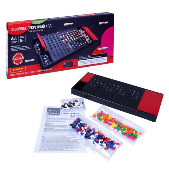 Логическая игра "IQ ЭВРИКА. СЕКРЕТНЫЙ КОД", со счетчиком очков, Bondibon - BONDIBON