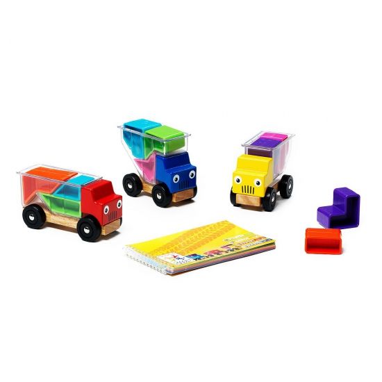 Логическая настольная игра "Грузовички" Smart Games Bondibon - BONDIBON