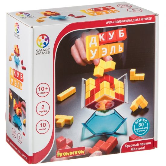 Логическая настольная игра "Куб Дуэль" Smart Games Bondibon - BONDIBON