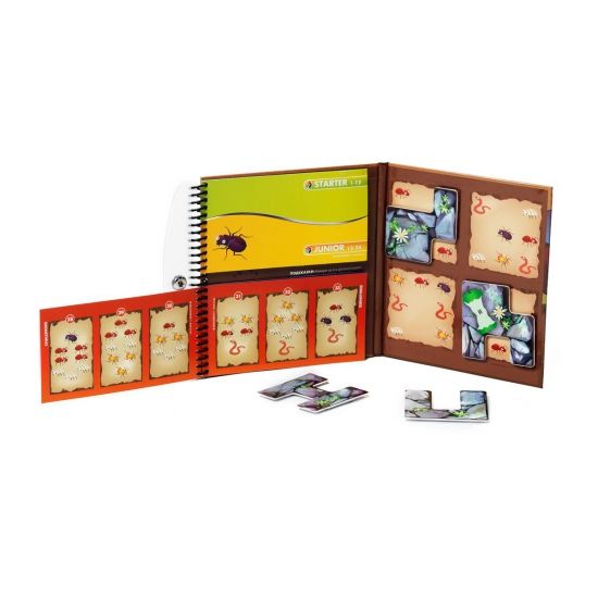 Логическая магнитная игра для путешествий "Деловые жуки" Smart Games Bondibon - BONDIBON