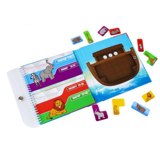 Магнитная игра для путешествий "НОЕВ КОВЧЕГ" БондиЛогика Bondibon - BONDIBON