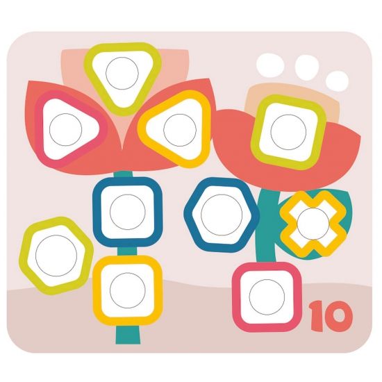 Настольная развивающая игра «БОЛТЫ И ГАЙКИ» 12 карточек с заданиями БондиЛогика Bondibon - BONDIBON