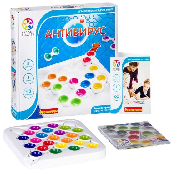 Логическая настольная игра "Антивирус" Smart Games Bondibon - BONDIBON