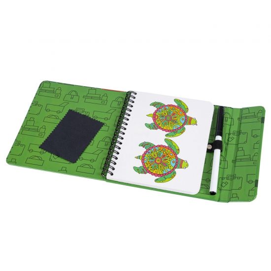 Мини-игры в дорогу "НАЙДИ ОТЛИЧИЯ!" многоразовые карточки со стирающимся маркером Bondibon - BONDIBON