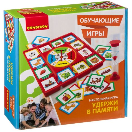 Обучающая настольная игра "УДЕРЖИ В ПАМЯТИ" Bondibon - BONDIBON