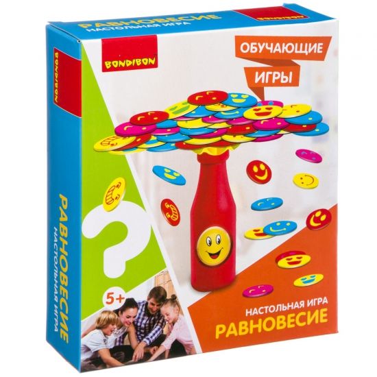 Обучающая настольная игра "РАВНОВЕСИЕ" Bondibon - BONDIBON