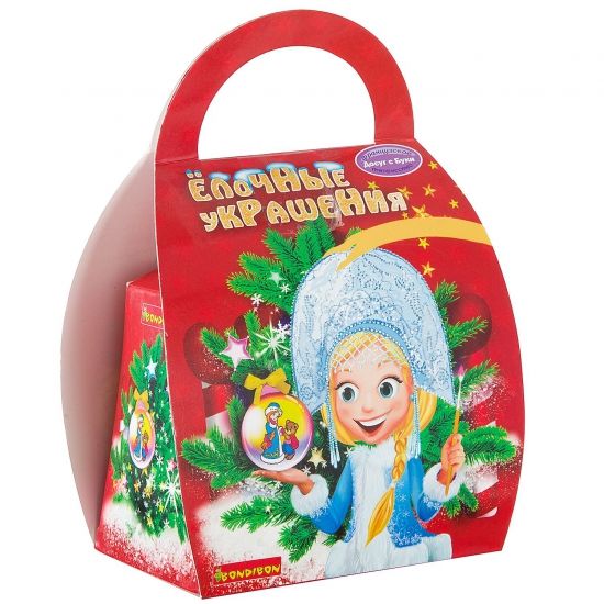 Набор для творчества Bondibon "Шар-подарок"в сумочке - BONDIBON