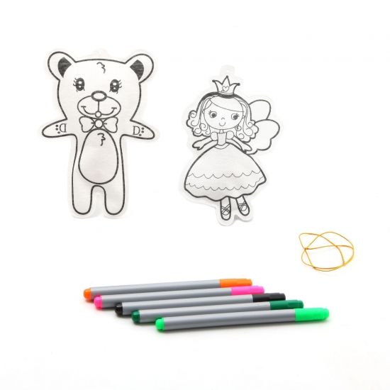 Набор для творчества Bondibon"Ёлочные украшения" (принцесса, мишка) - BONDIBON