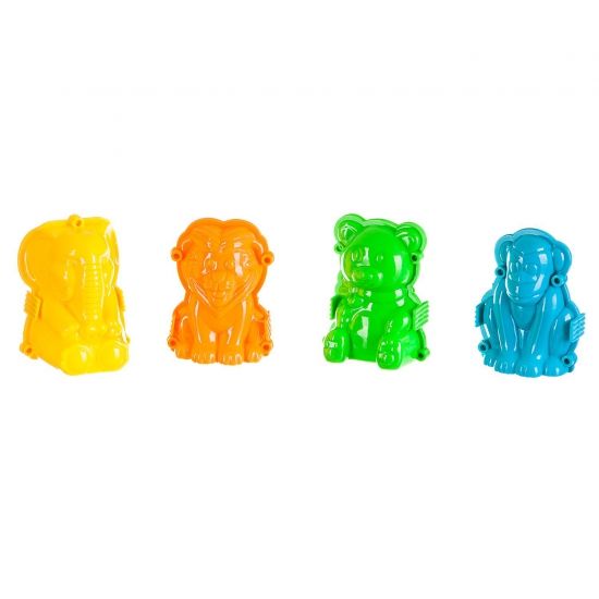 Набор для лепки Bondibon "Марсианский песок" 500 г бежевый с 3D-формочками - BONDIBON