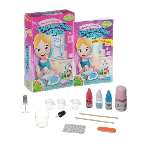 Набор для опытов Bondibon "Волшебная студия" Французские опыты Науки с Буки - BONDIBON