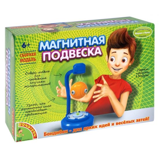 Набор для опытов Bondibon "Магнитная подвеска" Французские опыты Науки с Буки - BONDIBON