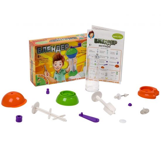 Набор для опытов Bondibon "Блендер" Французские опыты Науки с Буки - BONDIBON