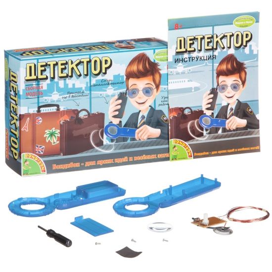 Набор для опытов Bondibon "Детектор" Французские опыты Науки с Буки - BONDIBON