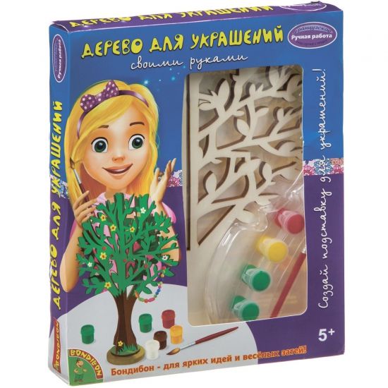 Набор для творчества Bondibon "Дерево для украшений" - BONDIBON