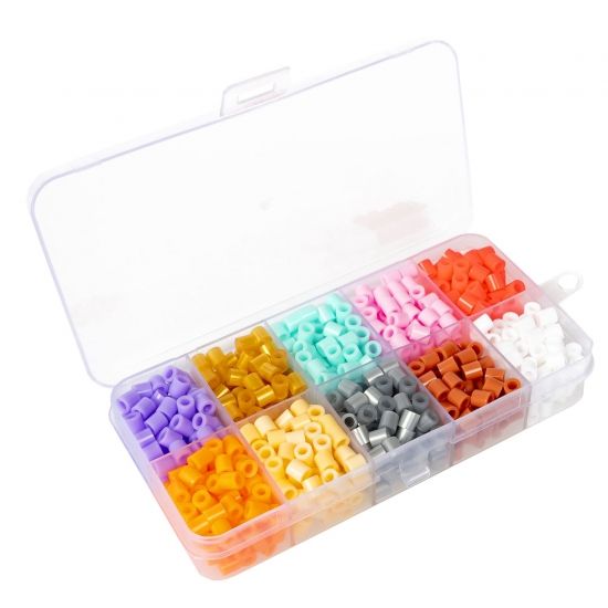 Набор для творчества ТЕРМОМОЗАИКА, 850 дополнительных бусин, 10 цветов Bondibon - BONDIBON