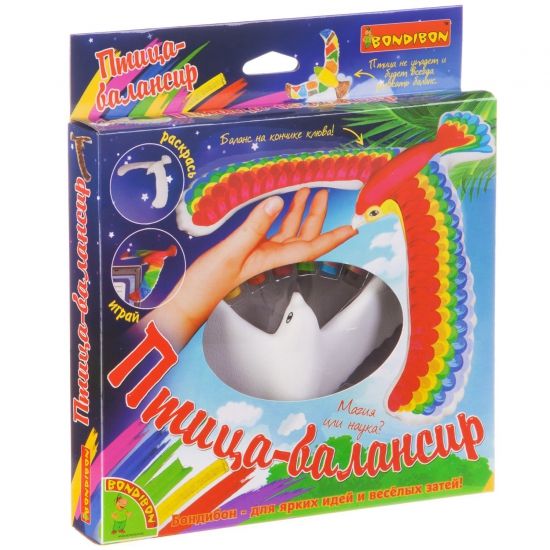 Набор для творчества Bondibon "Птица-балансир" - BONDIBON