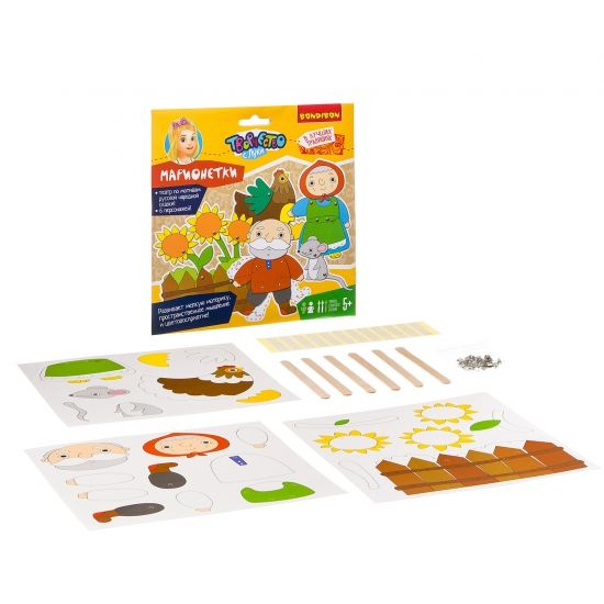 Набор для творчества Bondibon "Марионетки: Русские народные сказки" - BONDIBON