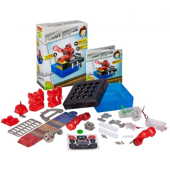 Набор для опытов Bondibon "Робот ударник" Французские опыты Науки с Буки - BONDIBON