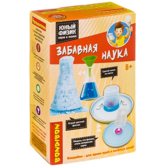 Набор для опытов Bondibon "Забавная наука" Японские опыты Науки с Буки - BONDIBON