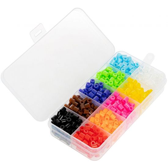 Набор для творчества ТЕРМОМОЗАИКА "БУСИНЫ" 850 бусин, 10 цветов Bondibon - BONDIBON