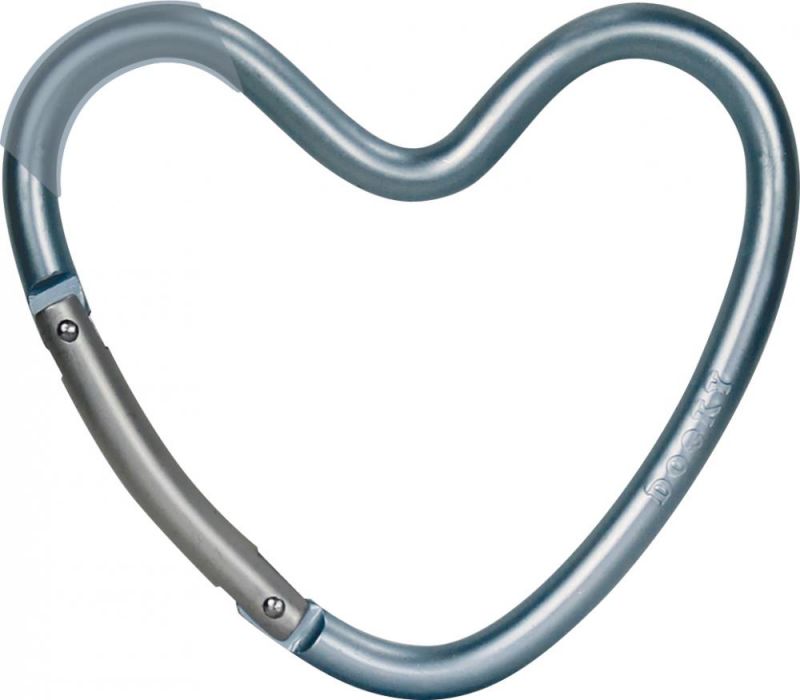 Xplorys Крепление для сумок Dooky Heart Hook - Blue Matt - DOOKY-XPLORYS