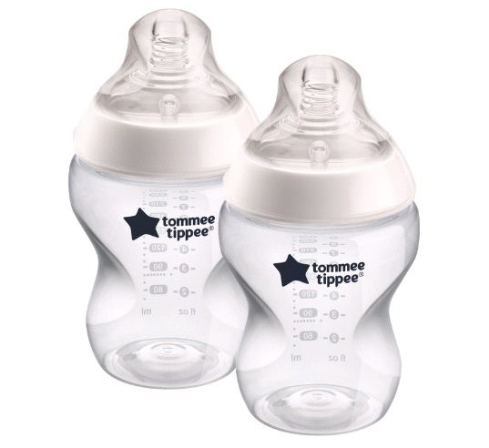 Tommee Tippee бутылочка для кормления Closer to nature, 260 мл., 0+, 2 шт. - TOMMEE TIPPEE