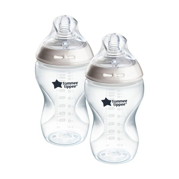 Tommee Tippee бутылочка для кормления Natural Start 340 мл, 3 мес +, 2 шт. - TOMMEE TIPPEE