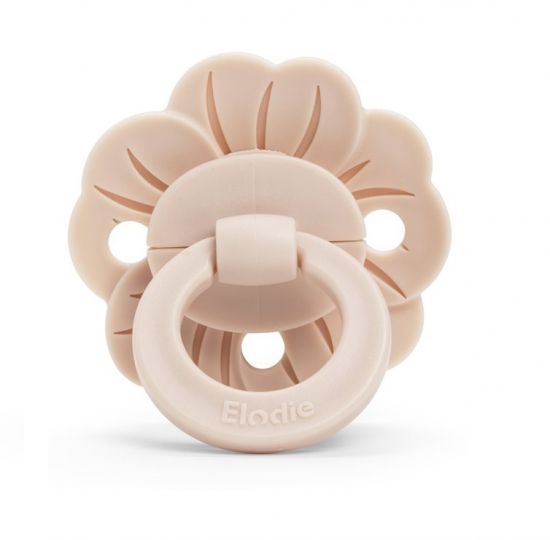 Elodie пустышка от 3 месяцев Binky Bloom силиконовая - Powder Pink - ELODIE