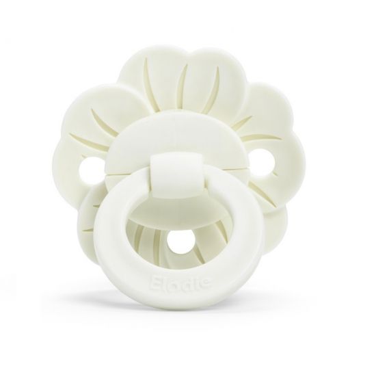 Elodie пустышка от 3 месяцев Binky Bloom силиконовая - Vanilla White - ELODIE