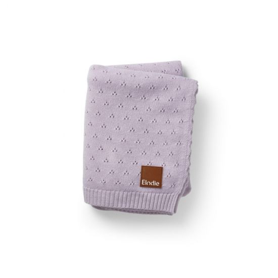 Elodie плед-одеяло из трикотажа пуантель, 75*100 см, Lavender Love - ELODIE