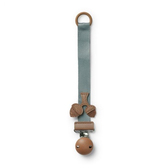 Elodie клипса-держатель для пустышки Wood - Hazy Jade Acorn - ELODIE