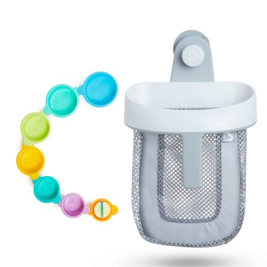 Munchkin набор ковшик-органайзер Super Scoop™ и игрушка для ванны Caterpillar Spillers™ от 9 мес NEW - MUNCHKIN