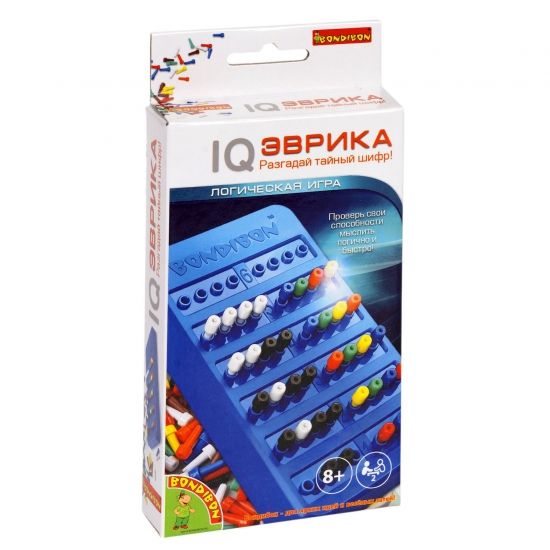 Логическая настольная игра "IQ Эврика", синяя Bondibon - BONDIBON