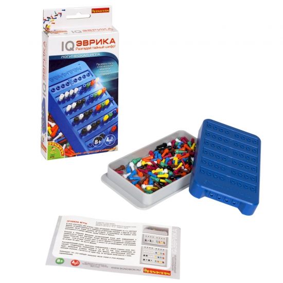 Логическая настольная игра "IQ Эврика", синяя Bondibon - BONDIBON