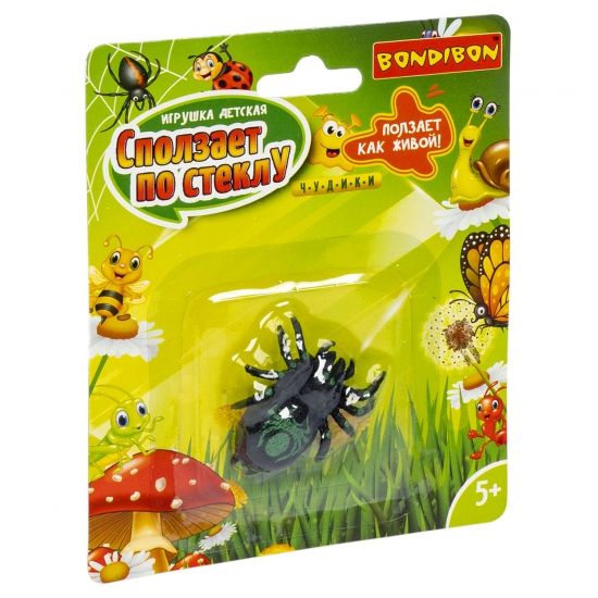 Игрушка забава "Паук" 4 см Bondibon - BONDIBON