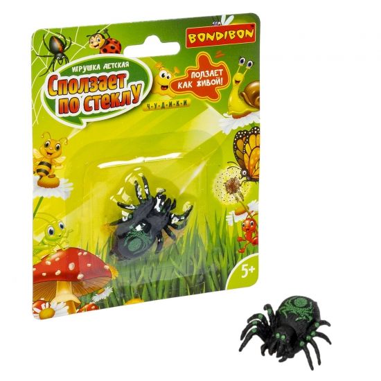 Игрушка забава "Паук" 4 см Bondibon - BONDIBON