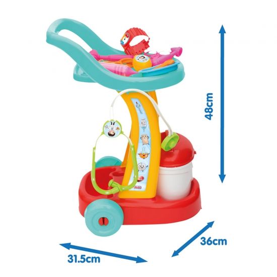 DeDe Набор игровой Candy&Ken Доктор с тележкой - dede