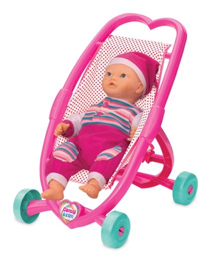 DeDe Коляска кукольная Candy baby прогулочная - dede