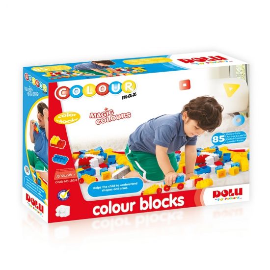Конструктор DOLU Color Blocks 85 дет. - DOLU
