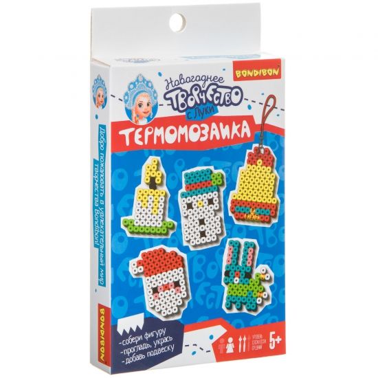 Новогодняя термомозаика Bondibon 2D с Луки - BONDIBON