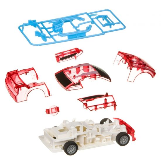 Инерционная машинка Bondibon "Краш-тест" красная - BONDIBON