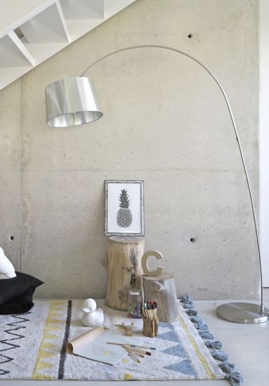 Ковер Ацтекский Azteca Natural (винтажный голубой) 140*200 - Lorena Canals