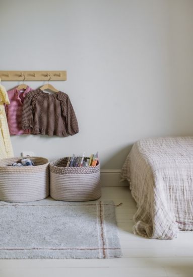 Ковер Параллели серо-голубой 90*130 - Lorena Canals