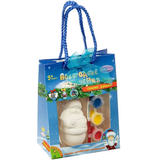 Набор для творчества Bondibon "Новогодние украшения" Снеговик - BONDIBON