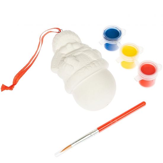 Набор для творчества Bondibon "Новогодние украшения" Снеговик - BONDIBON