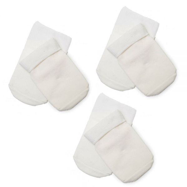 OLANT BABY носки детские, хлопок, 3 пары, крем - OLANT BABY