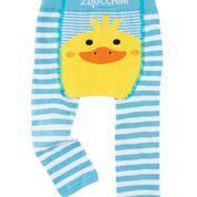 Набор легинсов с носками для малышей Zoocchini Утёнок Паддлз (6-12 м) - Zoocchini