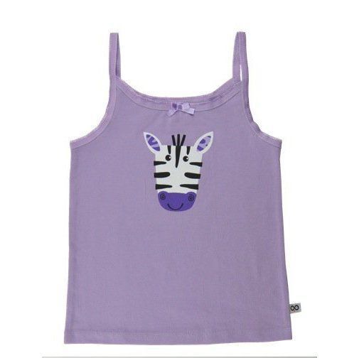 Набор майка/трусы Zoocchini для девочек Зебра/Лаванда - Zoocchini